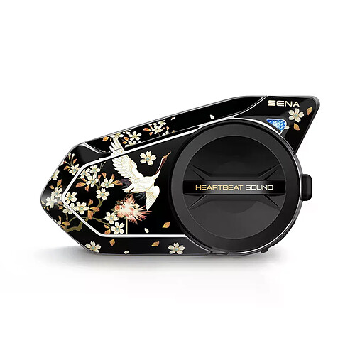 Autocollants casque moto Sena 50S - Noir