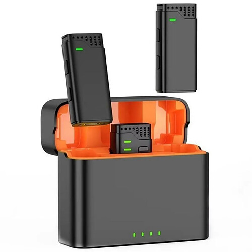 Yonis Microphone sans fil 3 en 1 - Noir