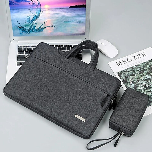 Yonis Sacoche Ordinateur Portable 13 Pouces Imperméable Grande Capacité