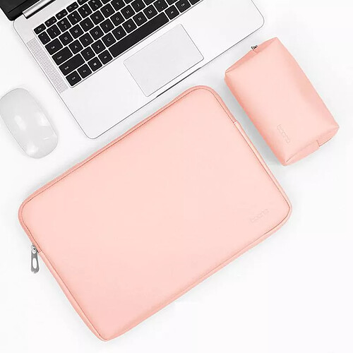 Yonis Sacoche pour PC portable - 13-14 pouces - Rose