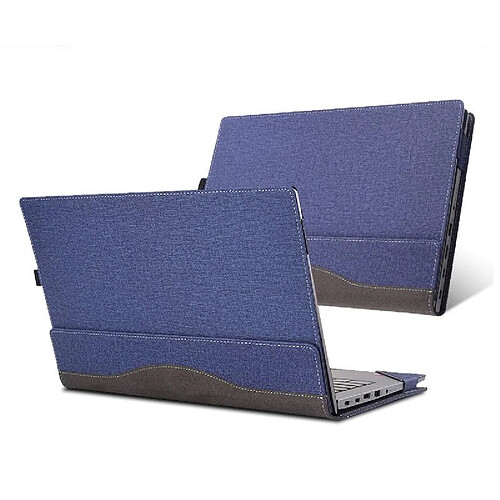 Yonis Sacoche Ordinateur Portable Cuir Anti-Choc