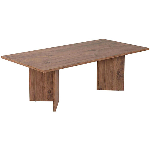 Hanah Home Table basse rectangulaire - Pin