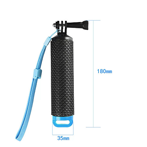 Poignée flottante pour caméra d'action, pour Gopro Hero 13 12 11 10 9 8 Xiaomi Yi SJ4000 DJI Osmo, accessoires de montage sur poignée flottante