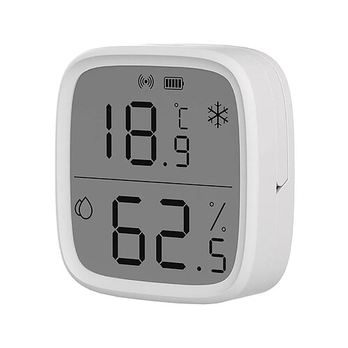 Capteur de température et d'humidité Sonoff Zigbee blanc