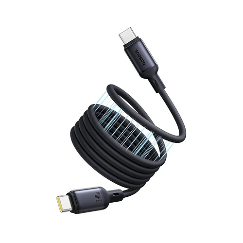 Câble de Données Baseus PicoGo Mag PD 240W 1M USB-C Noir