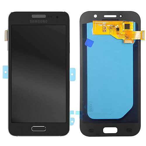 Avizar Clappio Écran OLED avec Tactile Complet pour Galaxy A5 2017 A520F avec Connecteur Nappes Noir