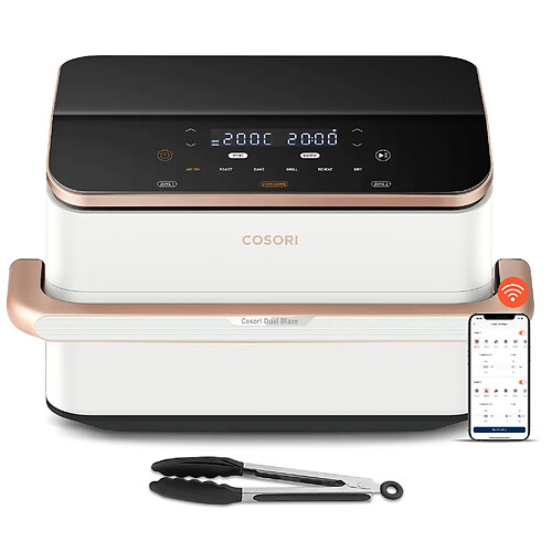 Cosori Dual Blaze TwinFry Chef Edition - Blanc