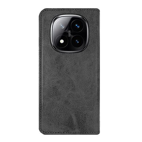Étui Portefeuille À Rabat Magnétique PHONECARE Pour Xiaomi Poco X7 - Noir
