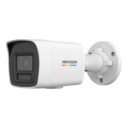 Caméra de Sécurité Hikvision Value Bullet ColorVu PoE 4MP 2.8mm Extérieure IP67 - DS-2CD1047G2H-LIUF(2.8mm)