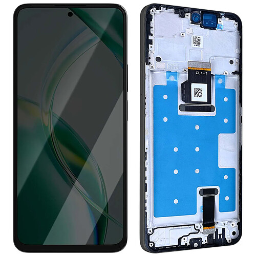 Avizar Clappio Écran Complet LCD et Tactile pour Honor 200 Smart avec Châssis Intégré Noir