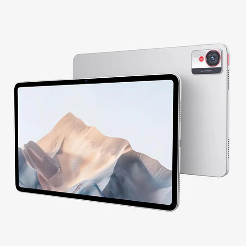 Nubia Pad Pro Tablet, Écran 10.9" 2.8K 144Hz Ultra Fluide, Snapdragon 8 Gen 3, Batterie 10100mAh, Charge Rapide 66W, 4 Haut-parleurs, Léger et Portable pour Gaming et Productivité 16/512Go Argent