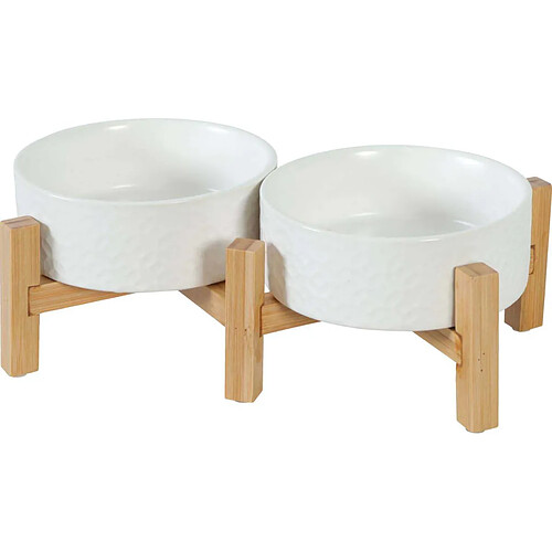 ZOLUX Ecuelle en grès Keramo duo 600 ml.