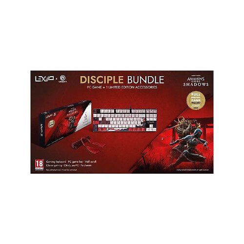 Lexip Disciple Assassin's Creed Shadows Clavier tenkeyless 88 touches AZERTY