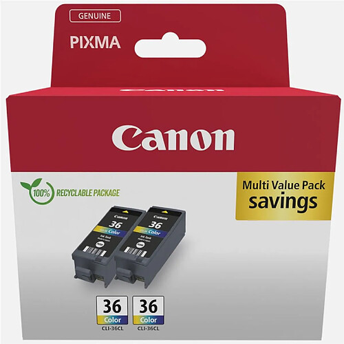 Canon Cartouches d'encre couleur - Cyan magenta jaune