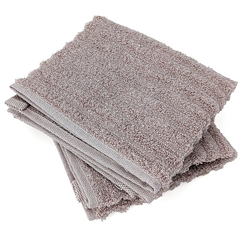 Linnea lot de 2 serviettes invité coton SPECTRE - Rose