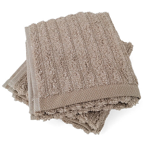Linnea lot de 2 serviettes invité coton