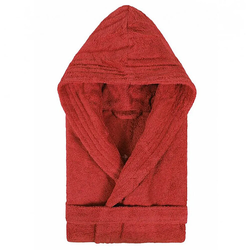 Linnea peignoir de bain enfant à capuche - Rouge