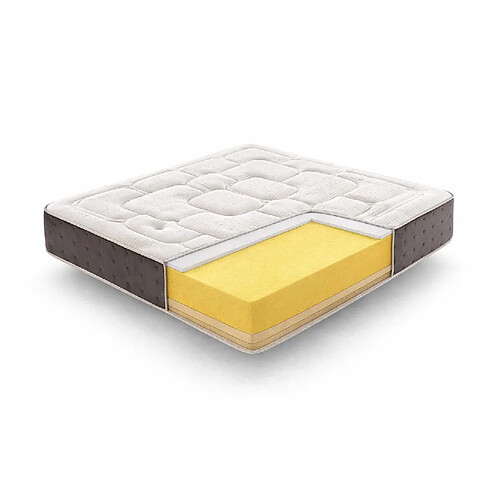 Simpur relax matelas epaisseur 15 cm royal top visco-graphene 180x200 cm