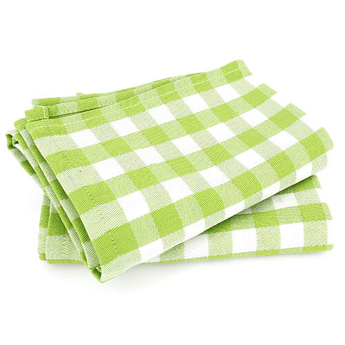 Linnea lot de 2 torchons de cuisine vichy
