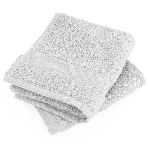 Linnea lot de 2 serviettes invité LUXOR - Gris