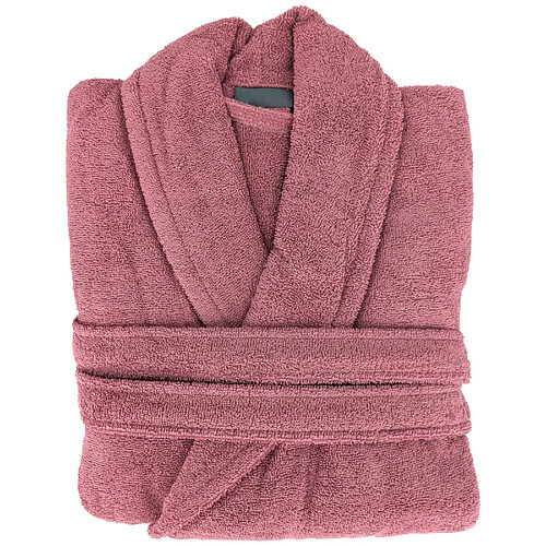 Linnea peignoir de bain col châle - Rose