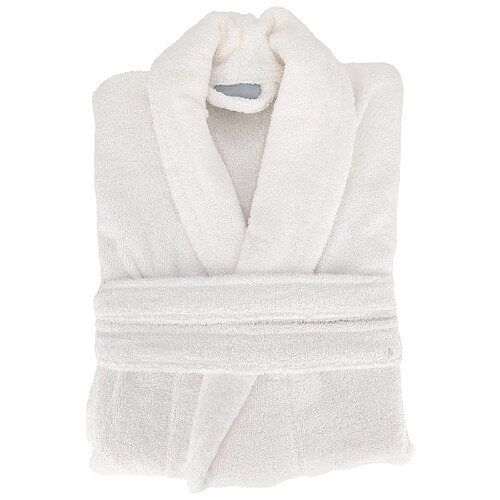 Linnea peignoir de bain NAIA col châle - Blanc