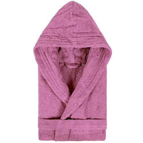 Linnea peignoir de bain à capuche adulte - Rose