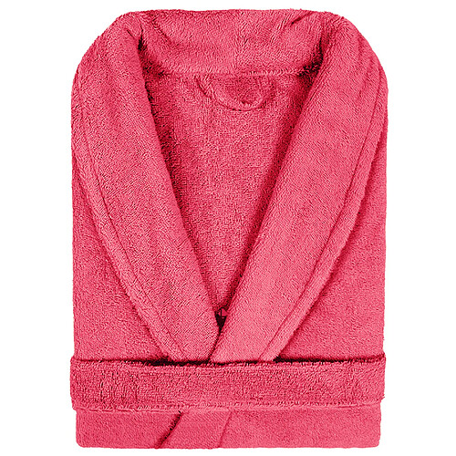 Linnea peignoir de bain col châle adulte - Rouge