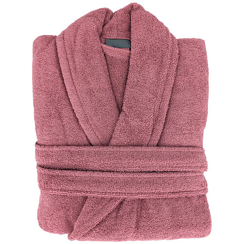 Linnea peignoir de bain Naia col châle - Rose