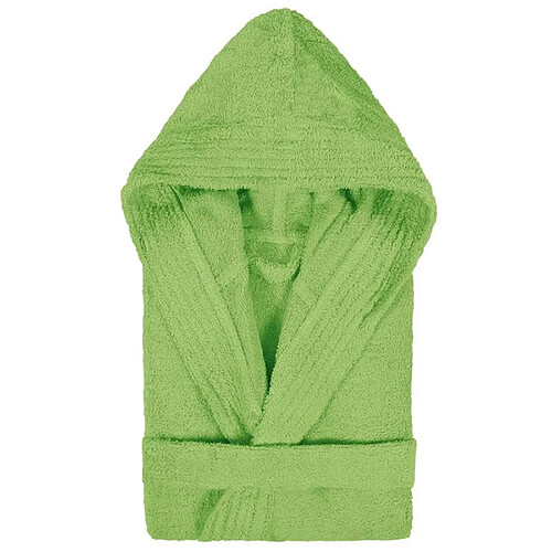 Linnea peignoir de bain enfant à capuche - vert