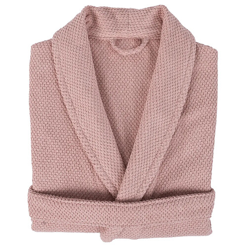 Linnea peignoir de bain col châle Dune - XL
