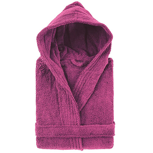 Linnea peignoir de bain adulte à capuche - Prune
