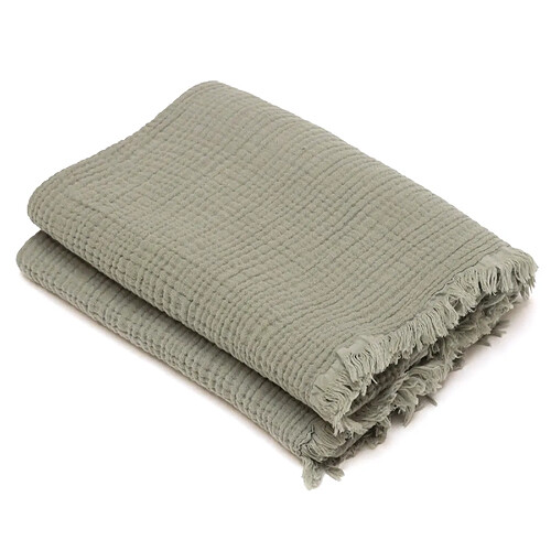 Linnea fouta drap de plage Kea - Vert