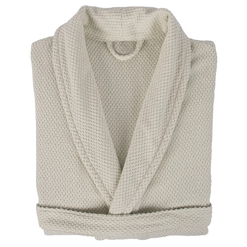 Linnea peignoir de bain col châle - Beige