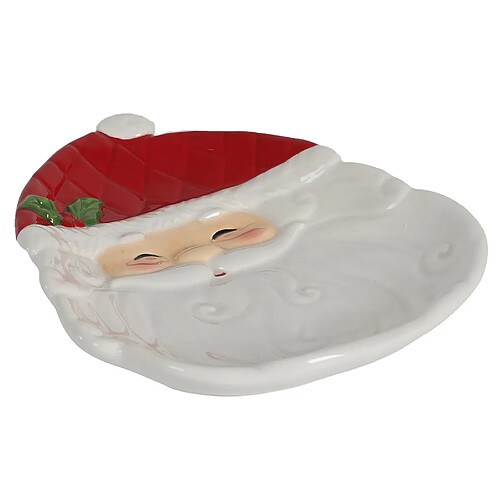 Linnea plat en céramique Noël Père Noël