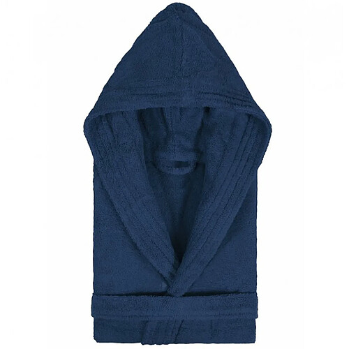 Linnea peignoir de bain enfant à capuche - Bleu