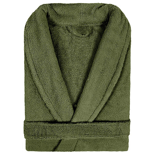 Linnea peignoir de bain col châle adulte - Vert