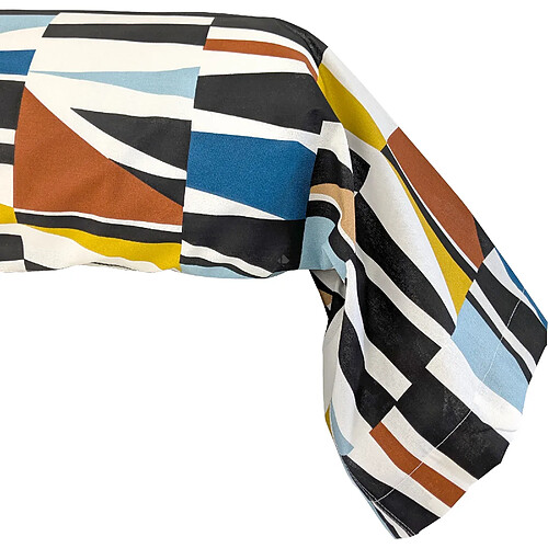 Linnea Taie de traversin coton Pietro - Multicolore