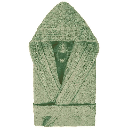 Linnea peignoir de bain enfant à capuche - Vert
