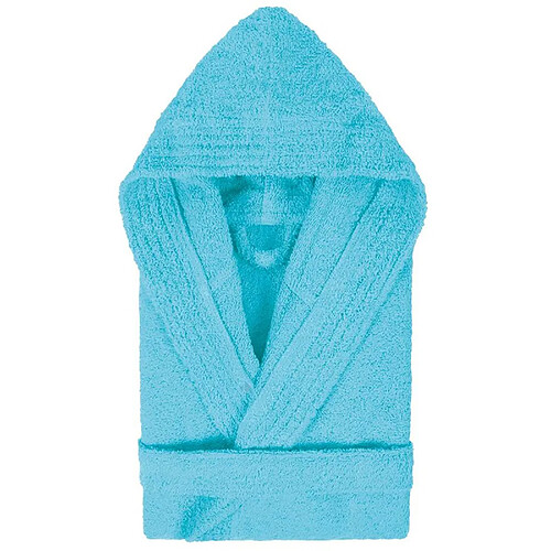 Linnea peignoir de bain enfant à capuche - Bleu