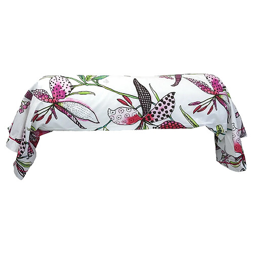 Linnea taie de traversin Penelope en coton - Rose