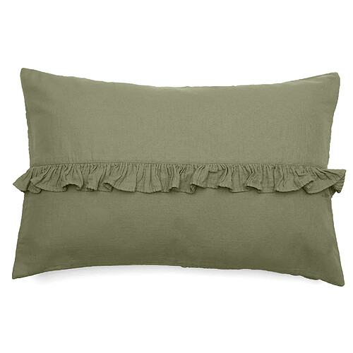 Linnea Housse de coussin collection ELZA Volant central