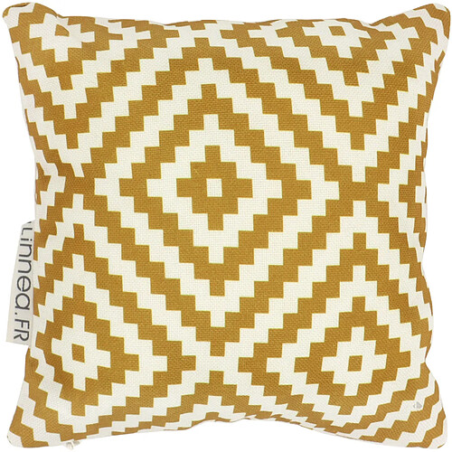 Linnea Housse de coussin 20x20 cm PANAMA Jaune Curry