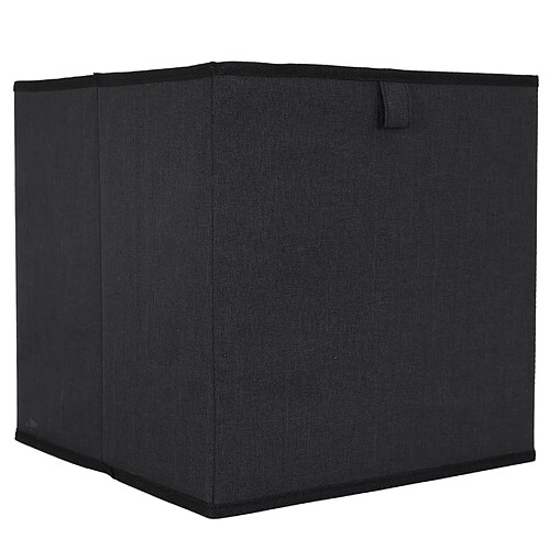 Linnea Cube de rangement - Noir