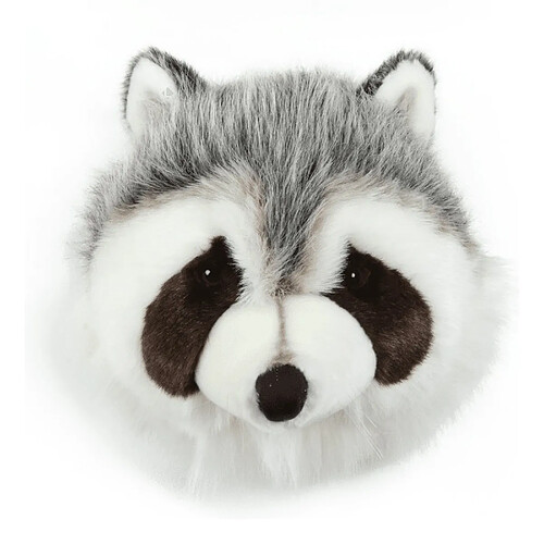 Linnea Peluche trophée mural Forêt Raton-laveur Josh