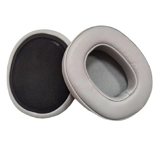 Coussinets de remplacement pour casque Skullcandy Crusher 3.0 Wireless et HESH 3, couleur gris clair