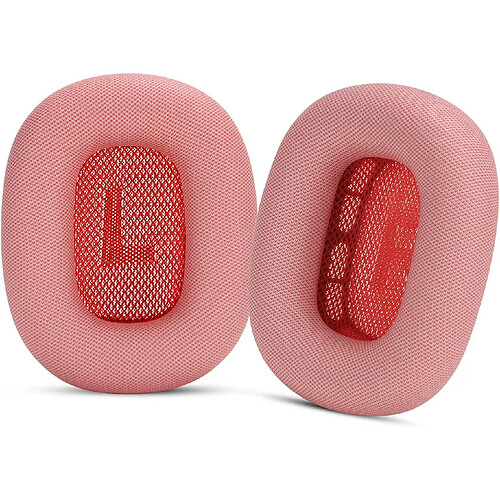 Coussinets de remplacement respirants pour Apple AirPods Max, couleur rose