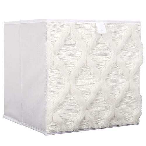 Linnea Cube de rangement - Blanc