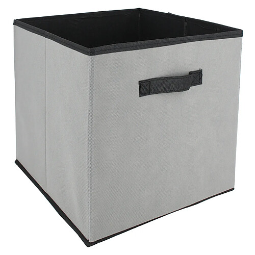 Linnea Cube de rangement carton - Rose