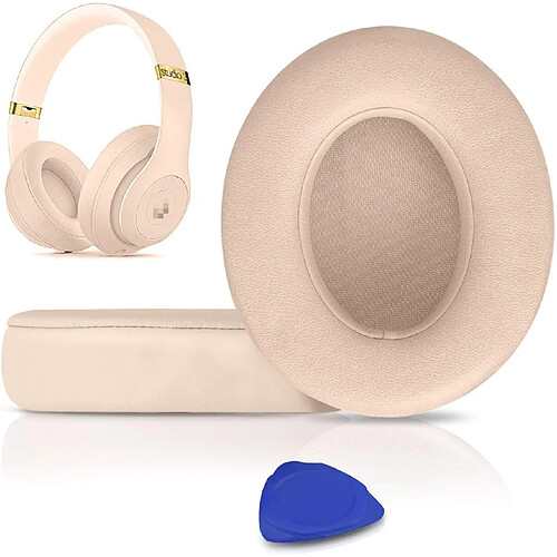 Coussinets de remplacement pour casque Beats Studio 2.0, couleur or rose